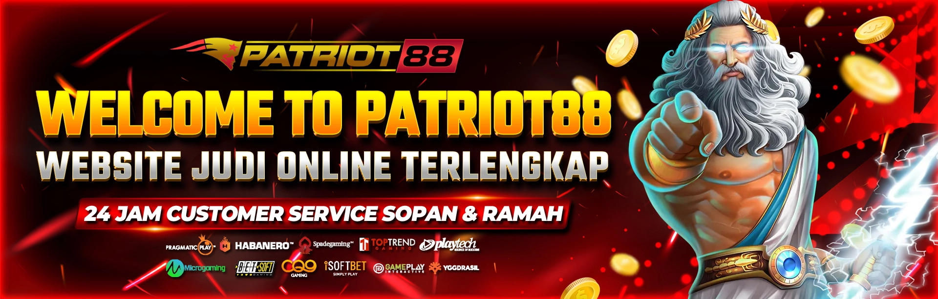 banner PATRIOT88 slot88